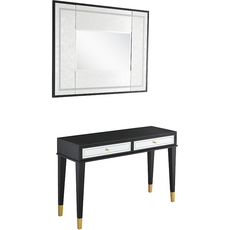 Camden Isle Makalu Wall Mirror and Console Table