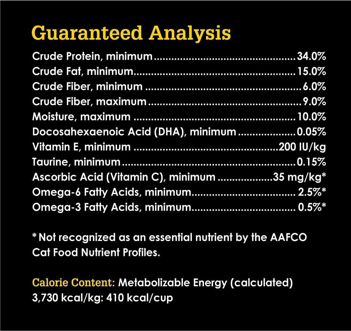 Pro Pac Ultimates Savanna Pride Chicken Grain-Free Indoor Dry Cat Food