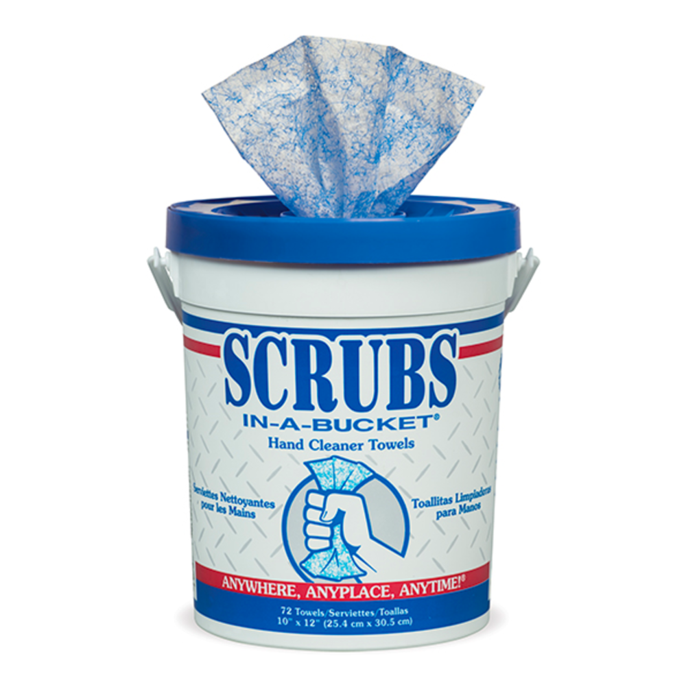 Scrubs in a Bucket Hand Cleaner Towels ;