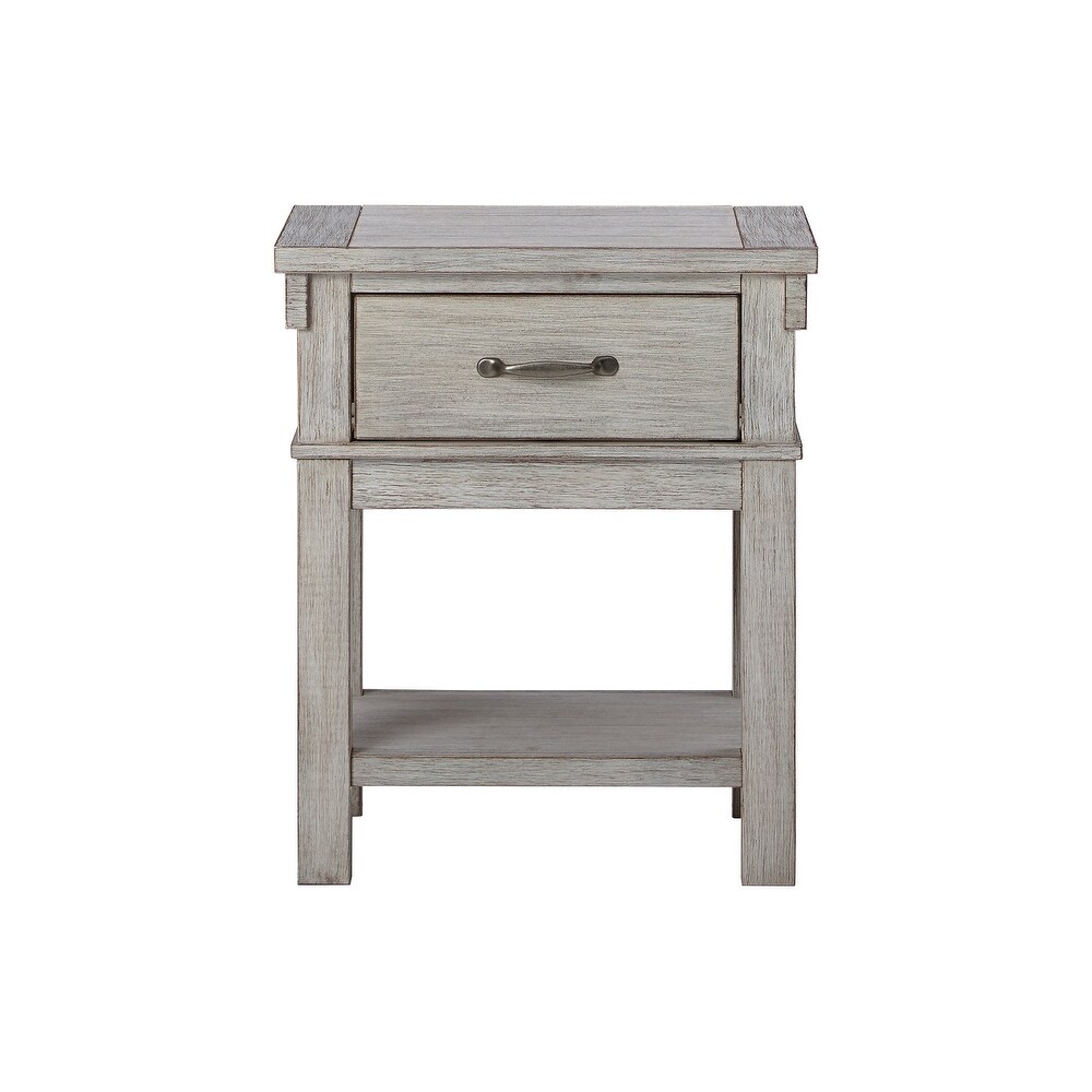 Signature Design by Ashley Shamryn Woodgrain 1 drawer Nightstand