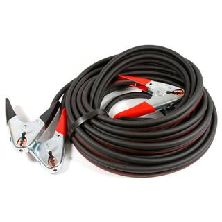 Forney 25 ft. 4-Gauge Twin Cable Heavy Duty Battery Jumper Cables 52873