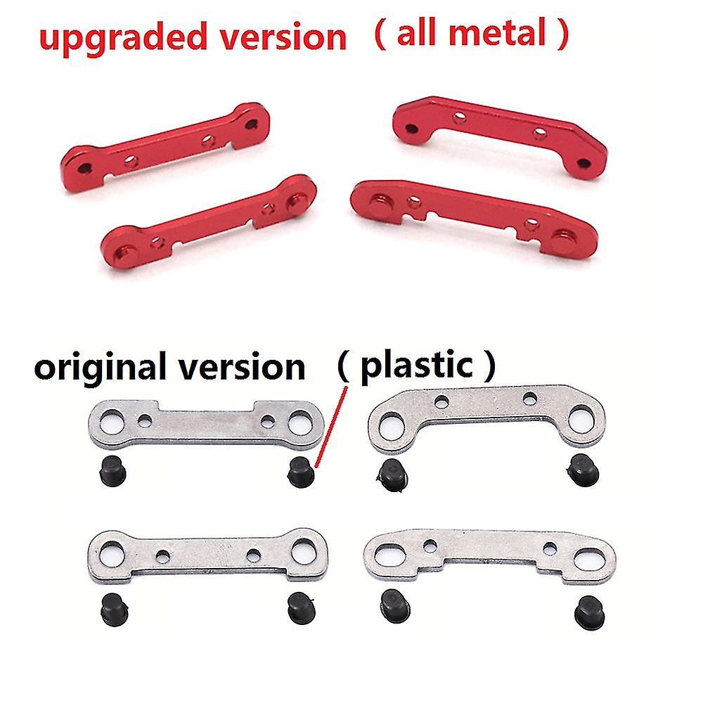 Front andamp; Rear Swing Arm Reinforcement Kit With Metal Shaft Sleeve For 144001 124019 124018 Rc Car Up