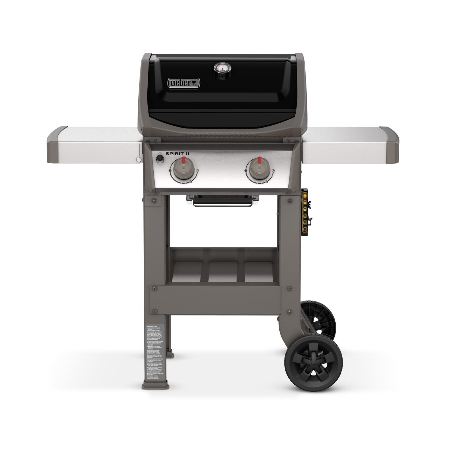 Weber Spirit II E-210 2 burner Propane Gas Grill Black