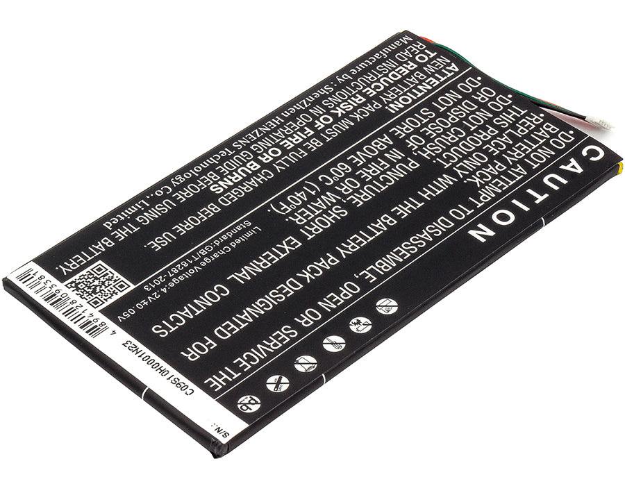 Barnes amp Noble BNRV400 BNTV400 NOOK HD 7 tablet Replacement Battery BatteryClerkcom Tablet