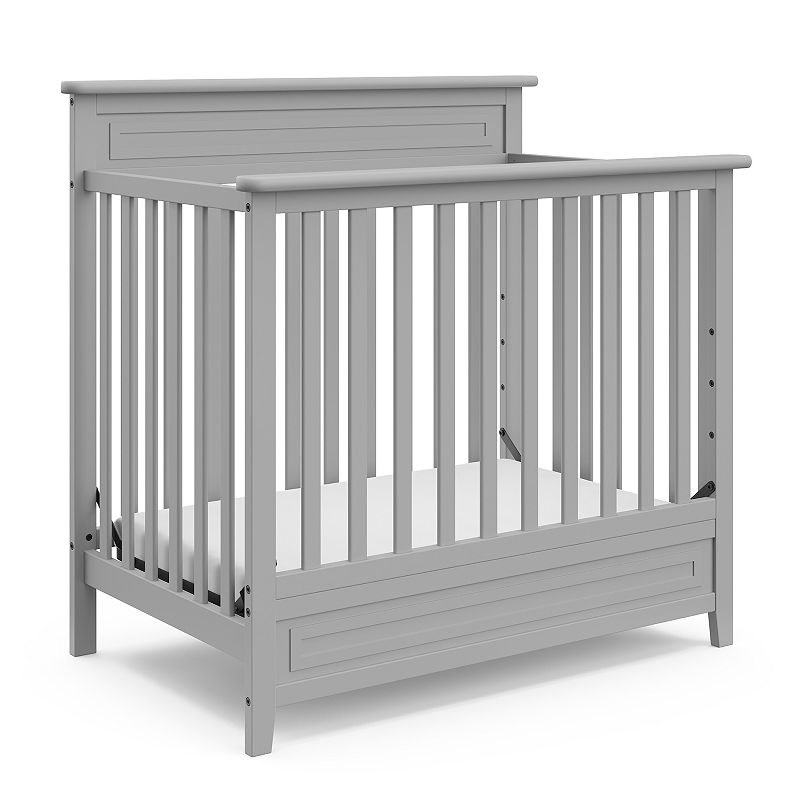 Storkcraft Petal 4-in-1 Convertible Mini Crib and Crib Mattress