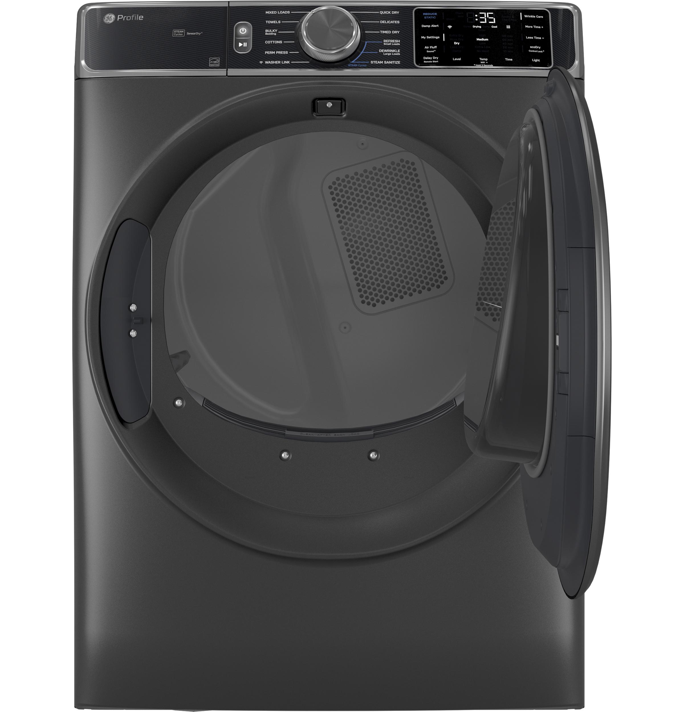 Ge Appliances PFD95ESPWDS Ge Profile™ Energy Star® 7.8 Cu. Ft. Capacity Smart Front Load Electric Dryer With Steam And Sanitize Cycle