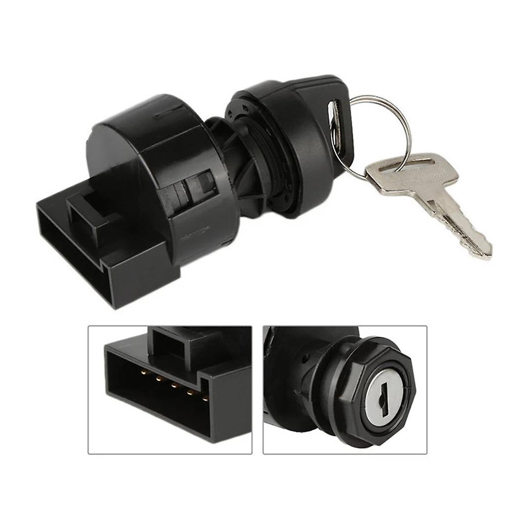 Motorcycle Ignition Key Switch Car Parts 6-pin For Polaris Rzr 800 All Models Including Rzr-s 2008-2014 For Polaris Rzr 900-2014-2016 Black