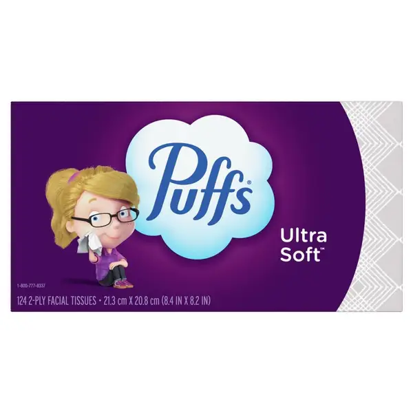 Puffs Ultra Soft Facial Tissues