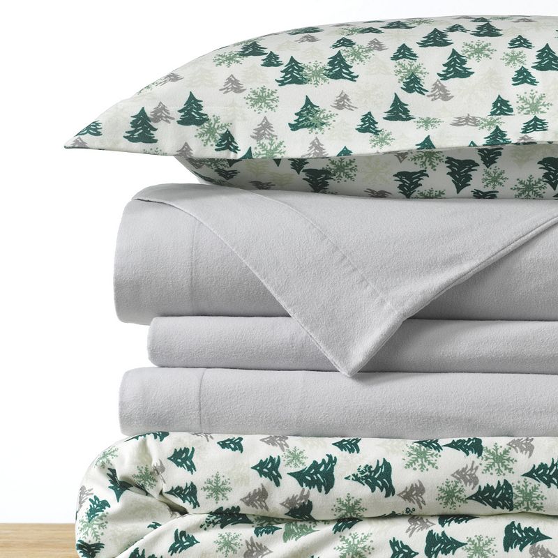 Lands' End Flannel Printed Duvet Cover or Sham