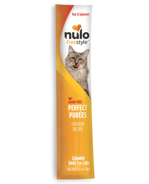 Nulo FreeStyle Perfect Puree Chicken Recipe Lickable Cat Treats