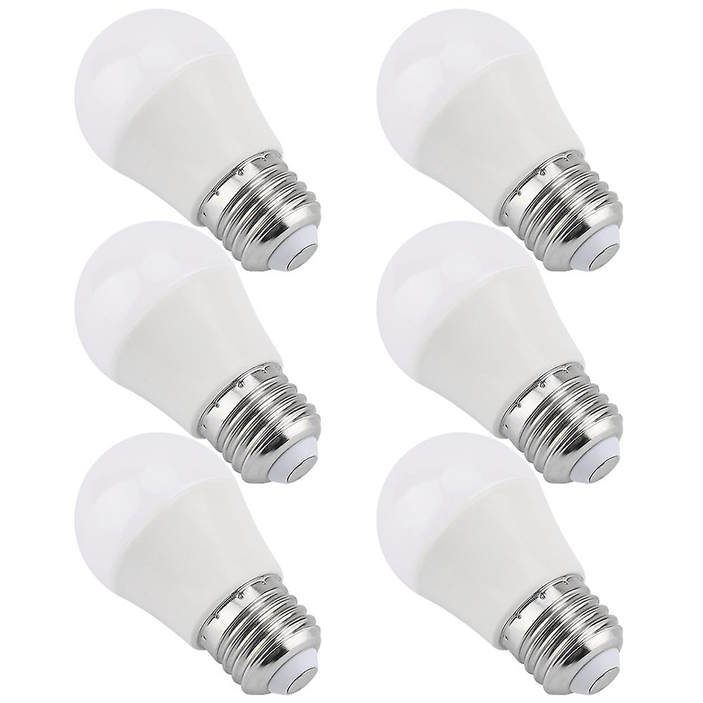 6 Pcs 5w Mini Led Light Bulbs Warm White E26 Base G45 Bulb Lamps Illumination Accessory