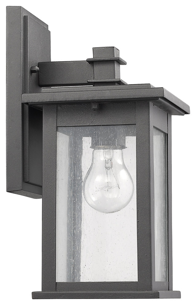 Tristan 1 Light Outdoor Wall Sconce 12 quotHigh   Transitional   Outdoor Wall Lights And Sconces   by CHLOE Lighting  Inc.  Houzz