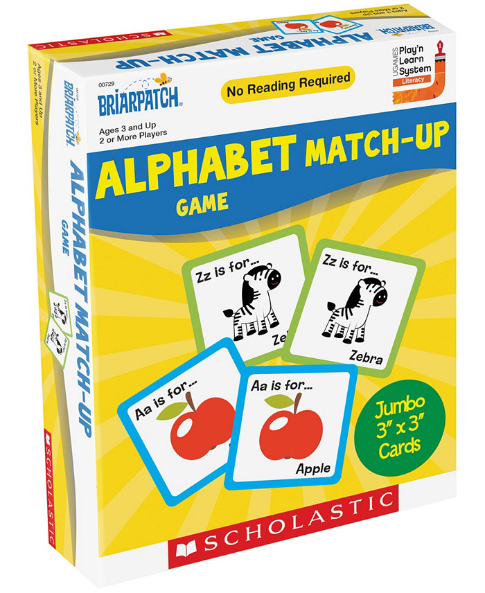 Areyougame Briarpatch Scholastic Alphabet Match-Up Game