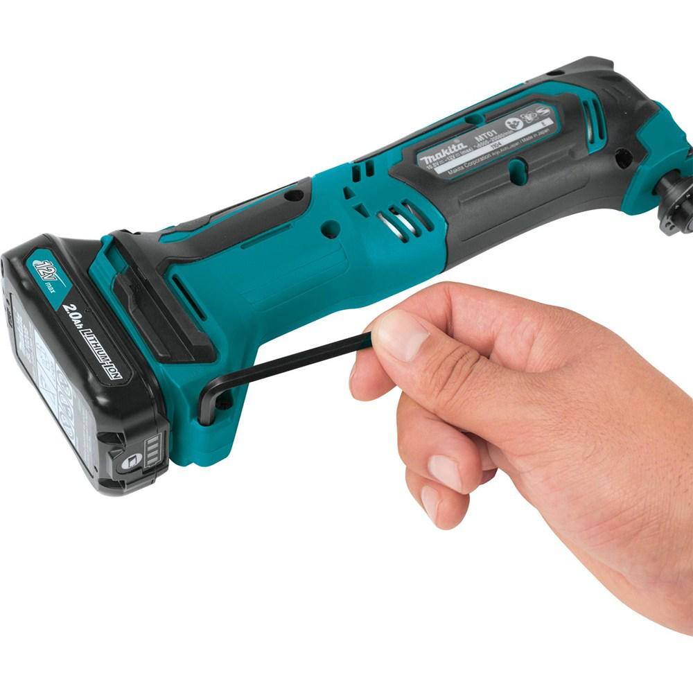 Makita 12V max CXT Lithium-Ion Cordless Multi-Tool Kit MT01R1