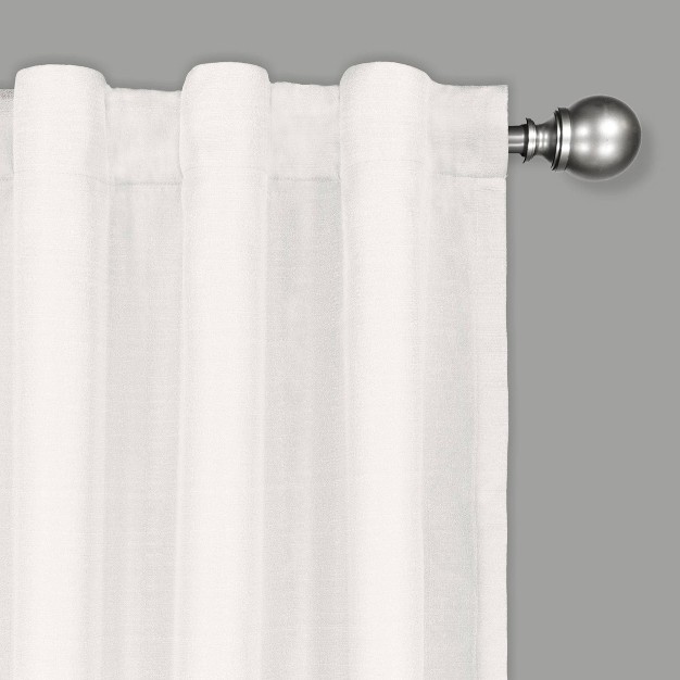 Summit Solid Draft Stopper Room Darkening Window Curtain Panel Eclipse