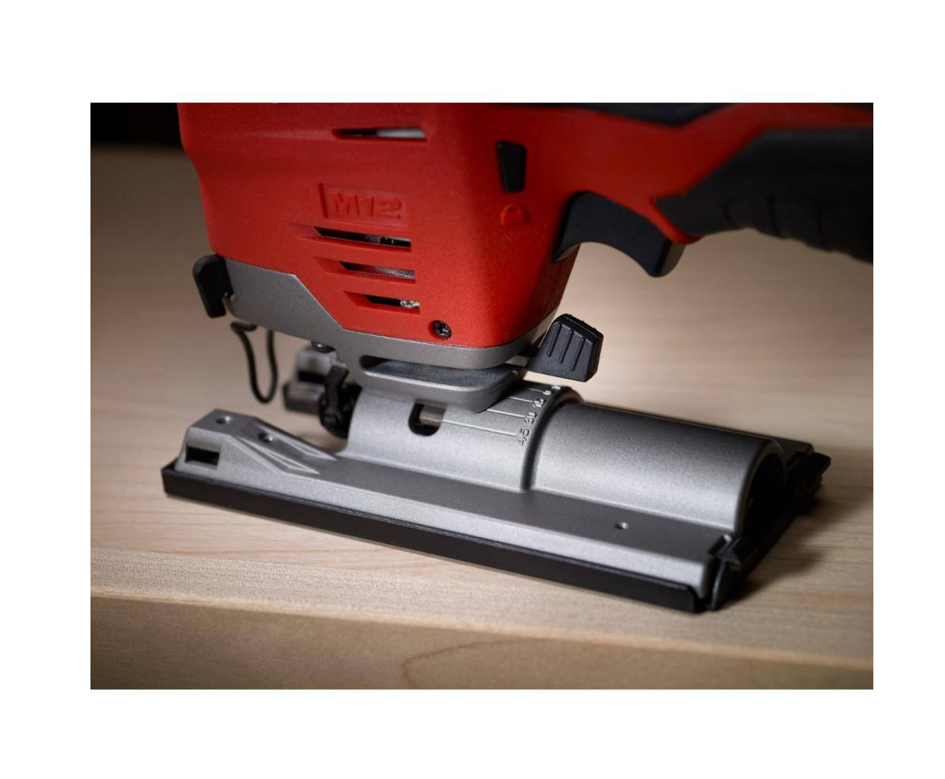 Milwaukee 2415-20-2445-20-48-11-2460 M12 12V Lithium-Ion Cordless 3/8 in. Right Angle Drill with M12 Cordless Jig Saw and 6.0 Ah XC Battery Pack