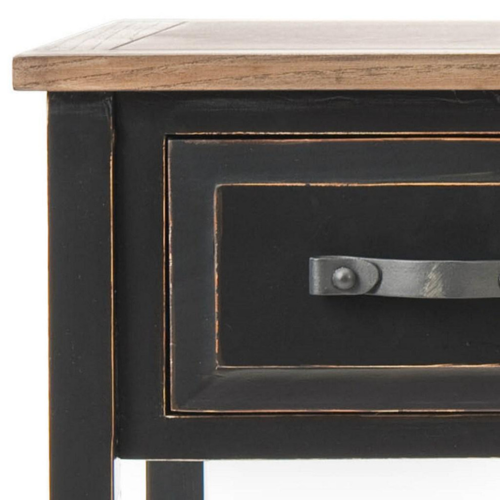 Dina Console Table Black/Oak   Transitional   Console Tables   by V.S.D Furniture  Houzz