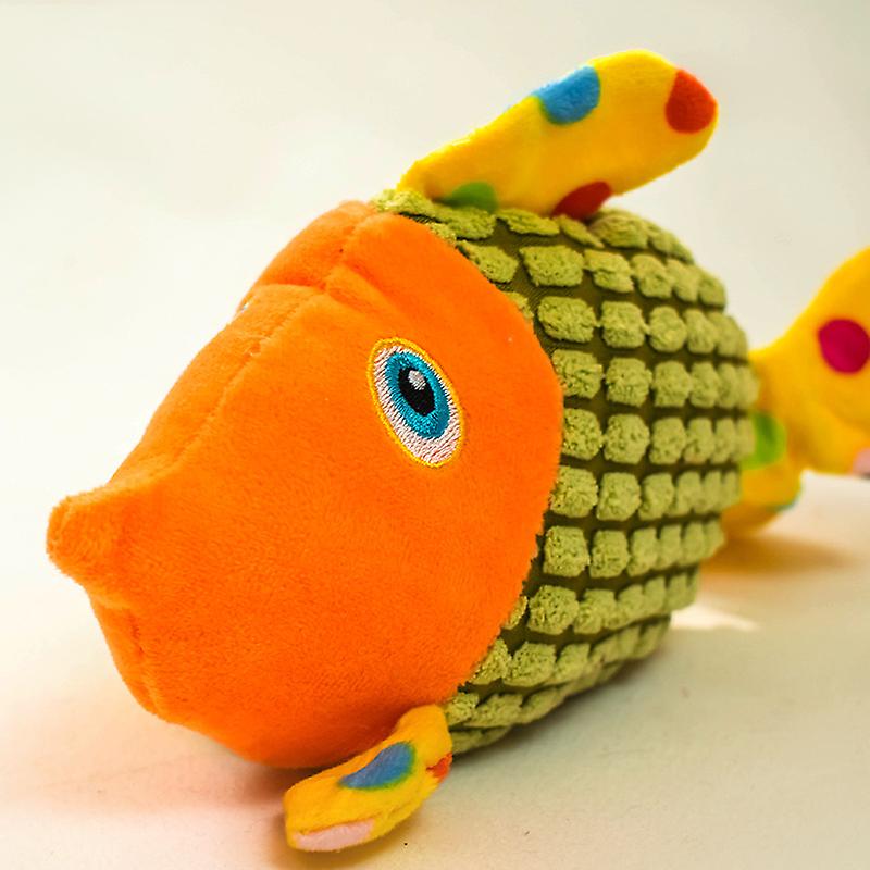 Pet Toys Vocalizing Tropical Fish Three-color Optional Suitable For Cat And Dog Pets