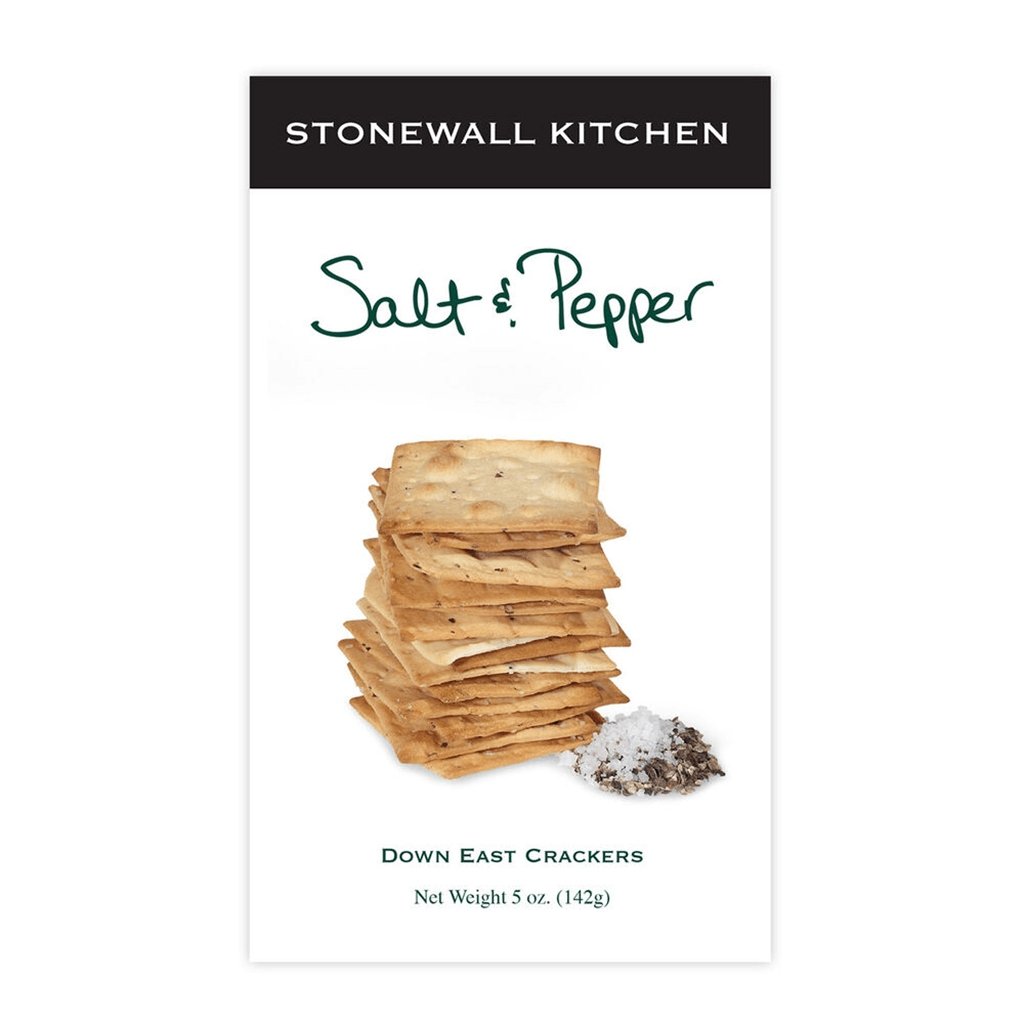 Stonewall Kitchen  Salt & Pepper Crackers