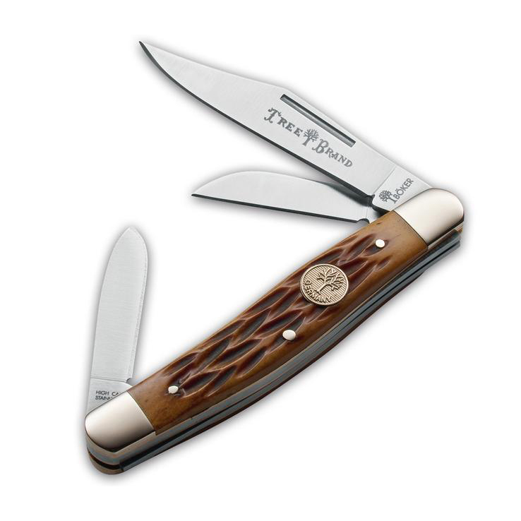 Boker Traditional Series Stockman Folding Knife  Brown