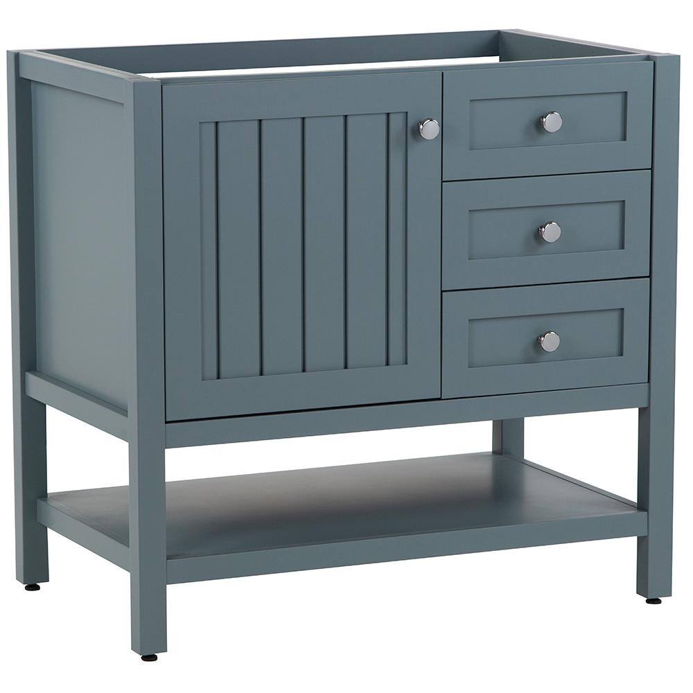 Home Decorators Collection Lanceton 36 in. W x 22 in. D x 34 in. H Bath Vanity Cabinet Only in Sage LT36-SE