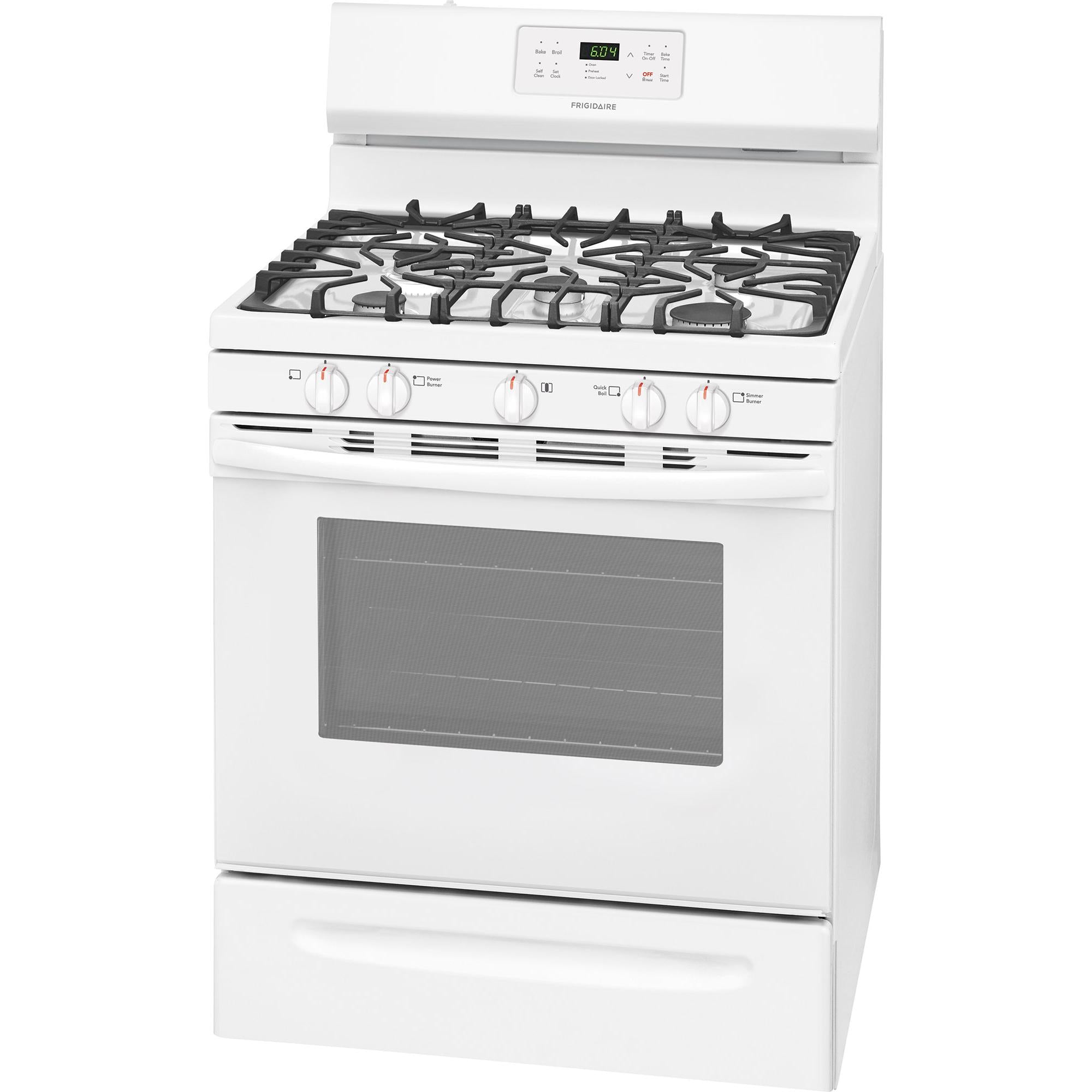 Frigidaire 30-inch Freestanding Gas Range FFGF3054TW