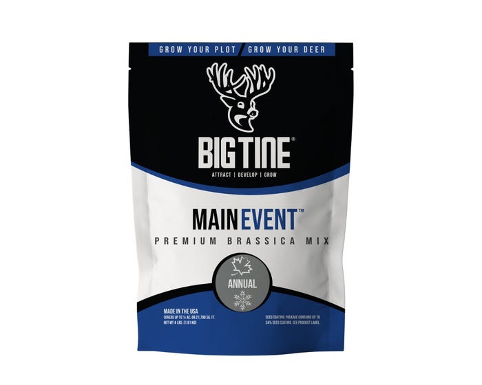 Big Tine Main Event， Premium Brassica Mix， 4 lb. Bag