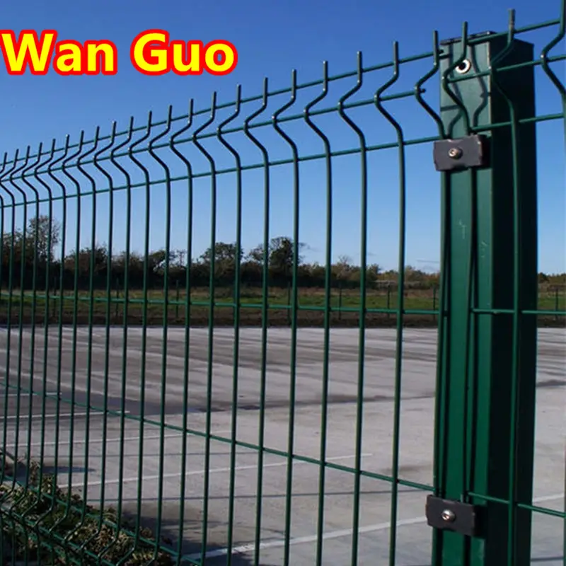 Factory Supply Outdoor Gardening  Metal Fencing Panels Welded Wire Mesh 3D Garden Fence