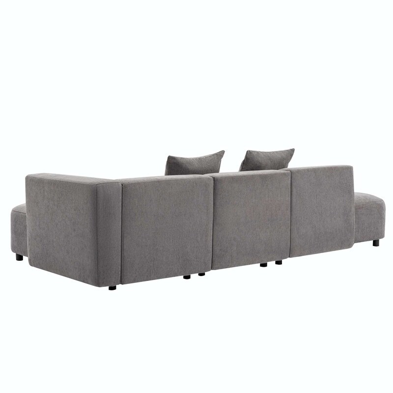 Luxury Modern Style L shaped Upholstery Sofa