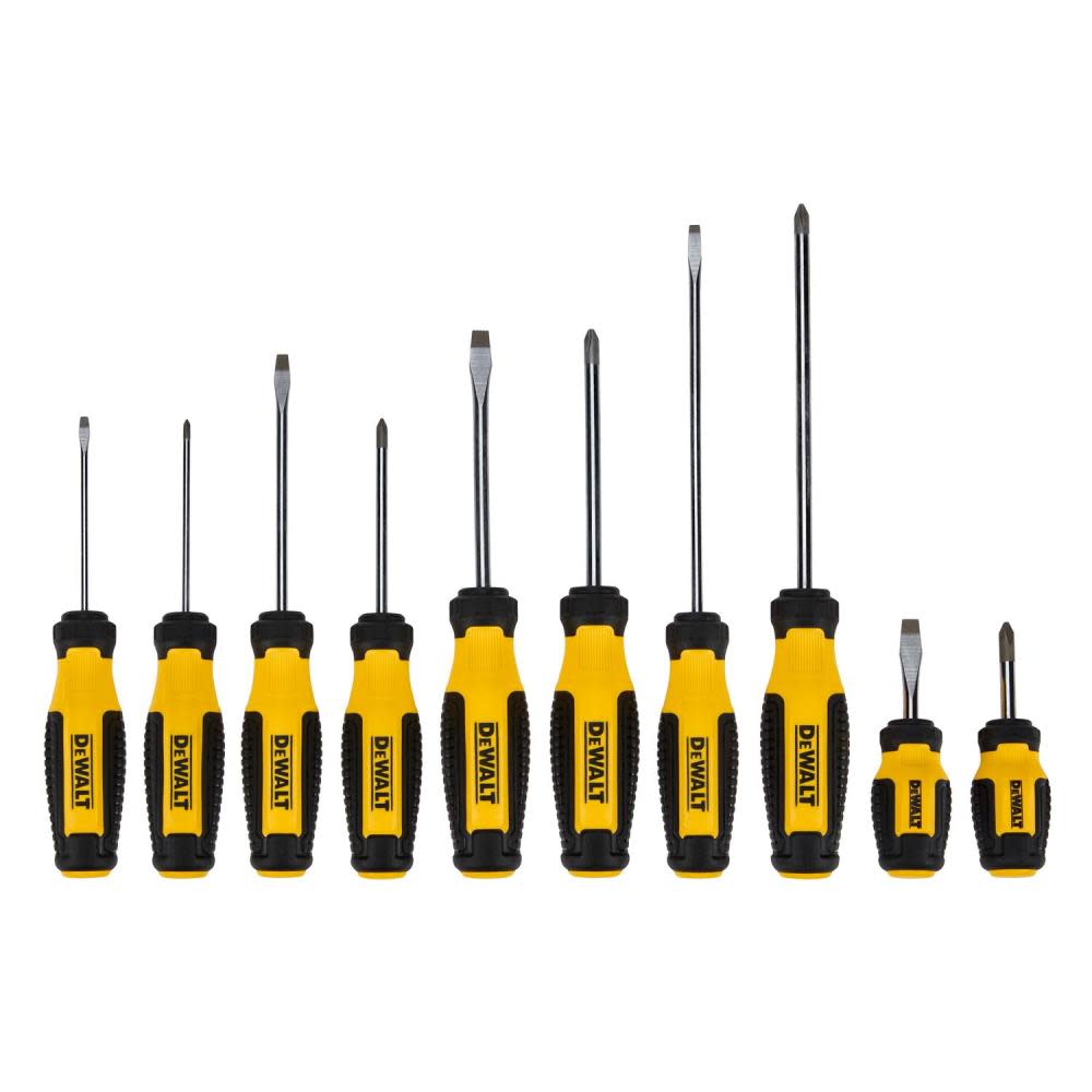 DEWALT Screwdriver Set 10pc DWHT65201 from DEWALT