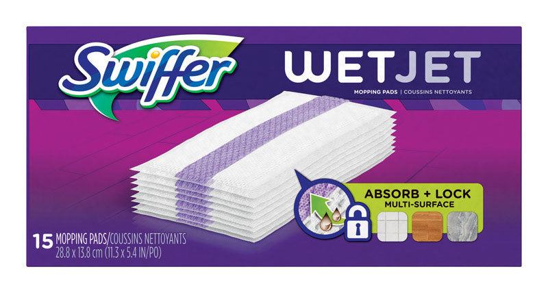 MOP PAD WETJET 15PK