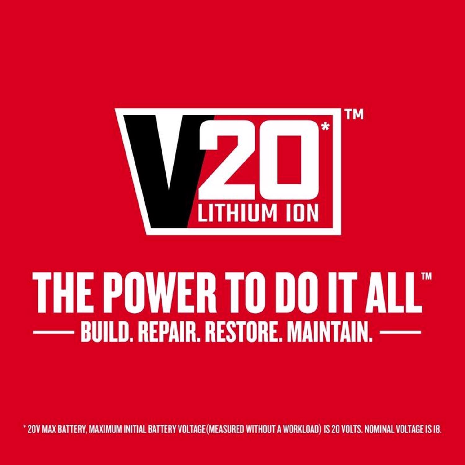 Craftsman V20 CMCB202 20 V 2 Ah Lithium-Ion Battery Pack 1 pc