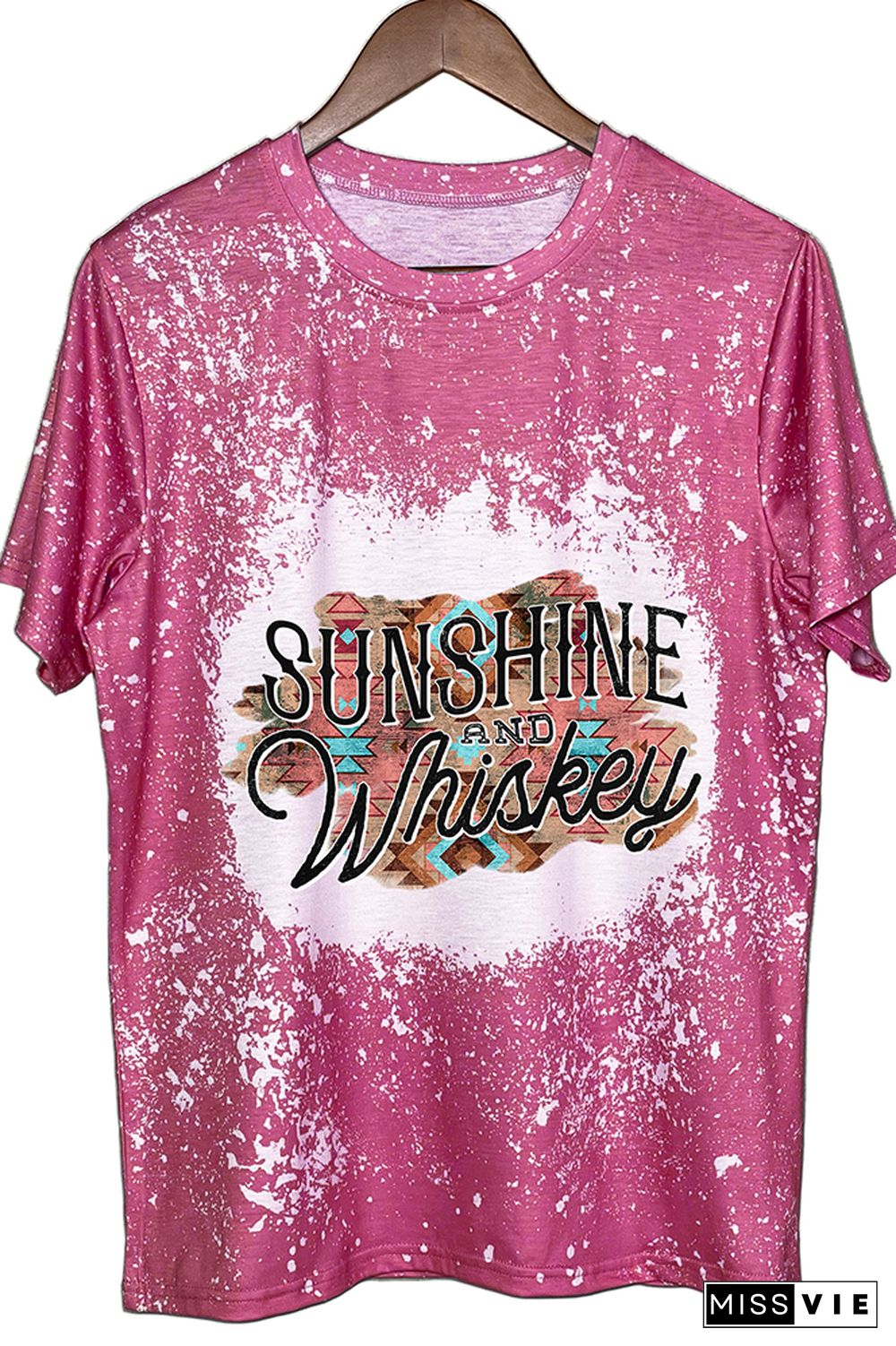 Sunshine & Whiskey Graphic Tee Wholesale