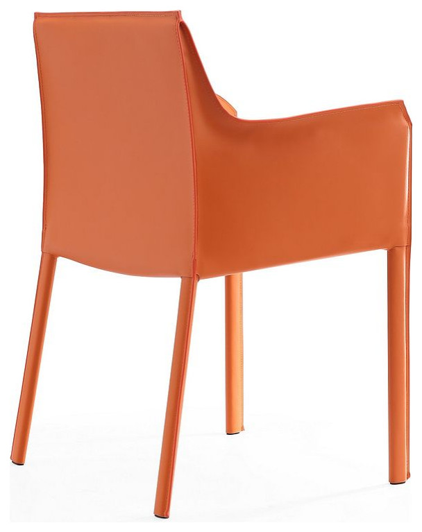 Paris 8 Piece Dining Chairs  Coral   Contemporary   Dining Chairs   by Kolibri Decor  Houzz