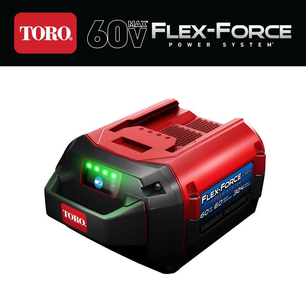 Toro Flex-Force Power System 60-Volt Max 6.0 Ah Lithium-Ion L324 Battery 88660