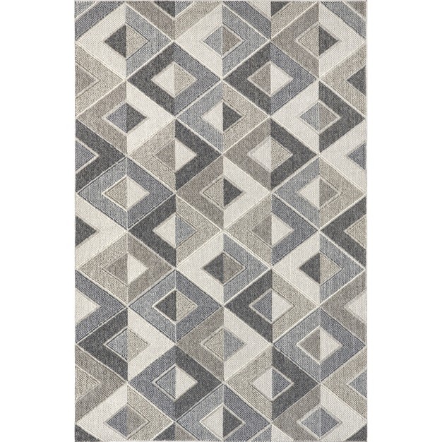 Nuloom Gale Geometric Indoor outdoor Patio Area Rug