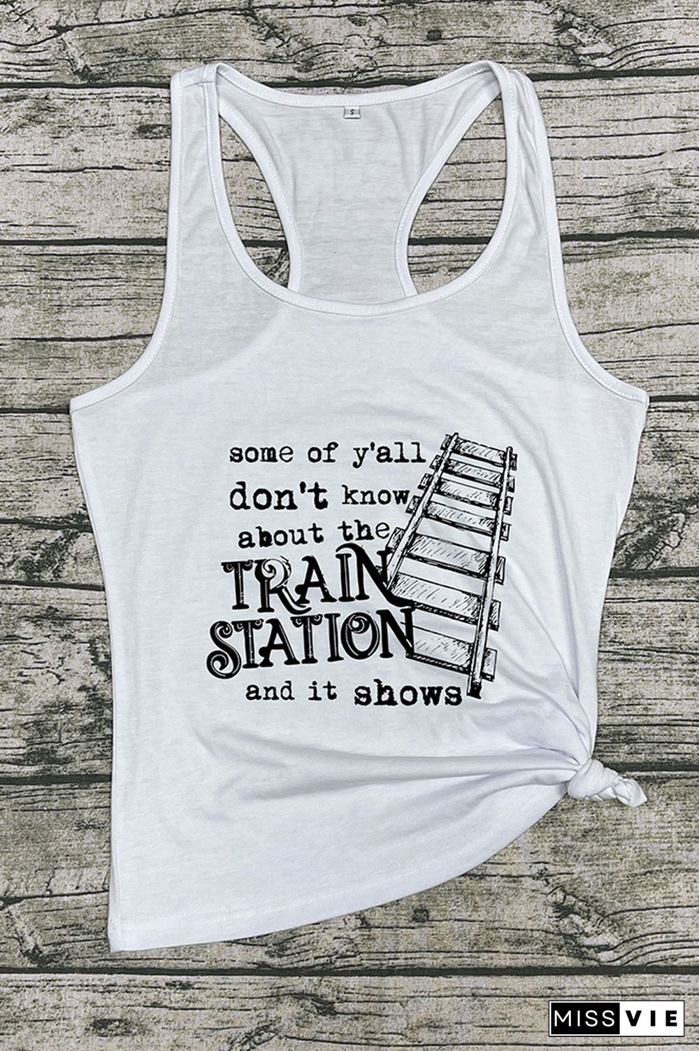 Some of y’all don’t know about the TRAIN STATION Tank Top