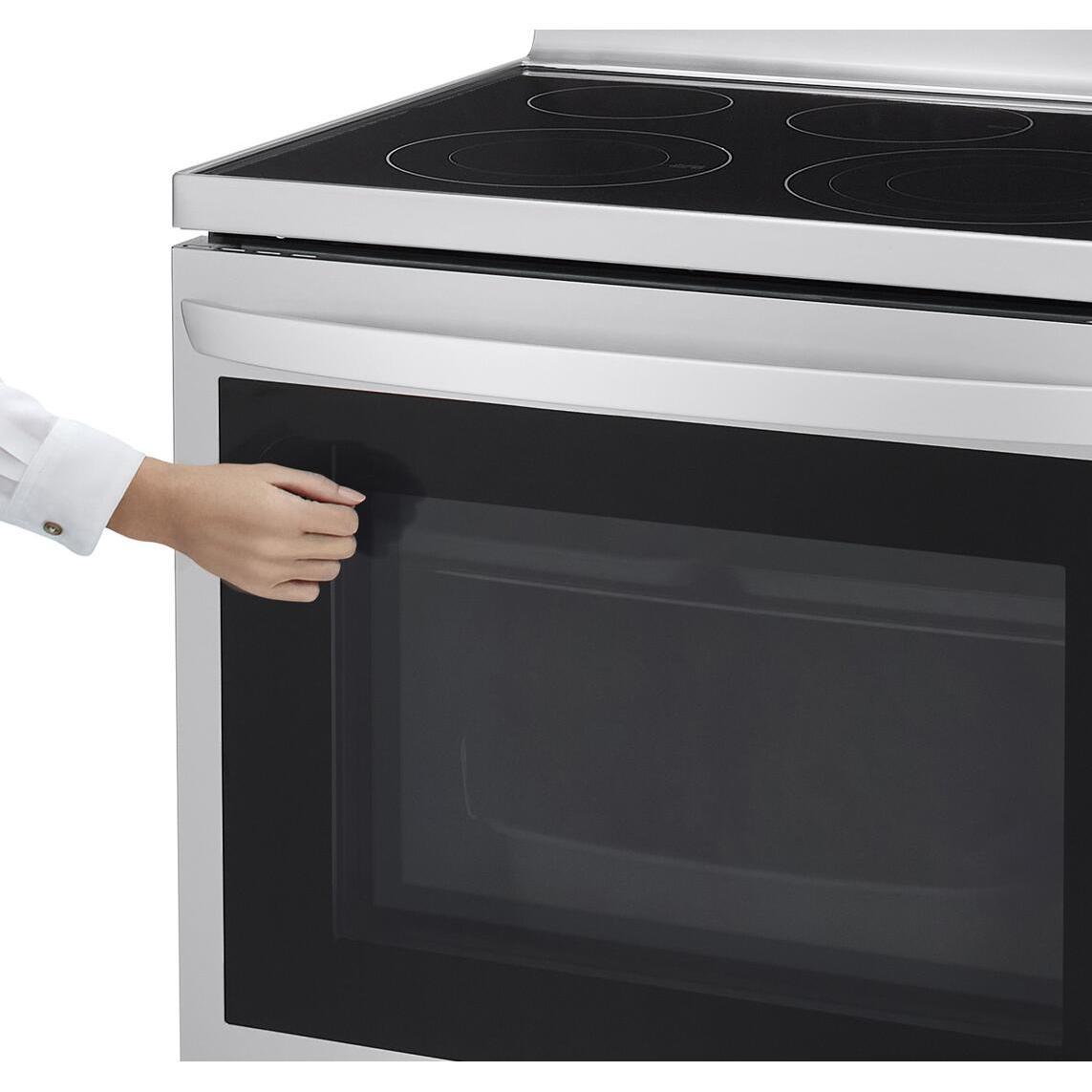 LG 30-inch, 6.3 cu.ft. Freestanding Electric Range with Wi-Fi Connectivity LREL6325F