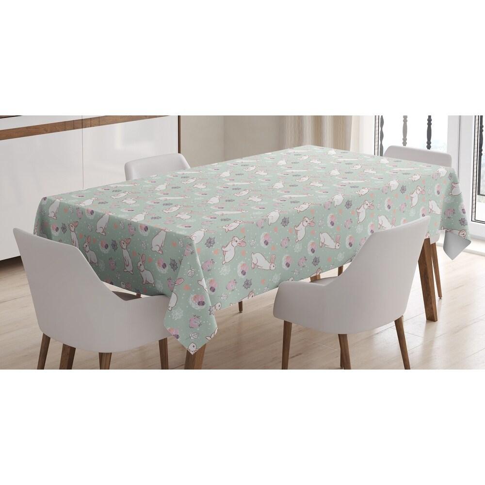 Ambesonne Christmas Tablecloth Decor 52\