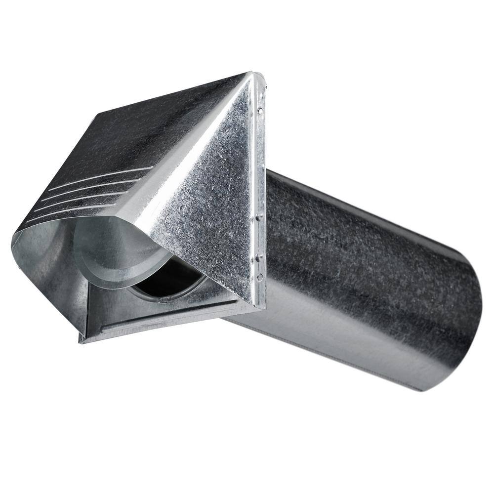 Galvanized Air Tight Dryer Vent Hood ATGVH412