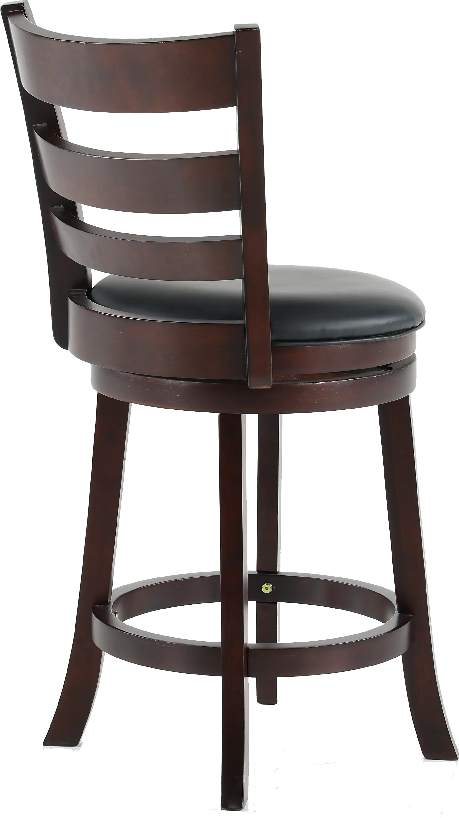 Harper Dark Cherry Swivel Counter Height Stool