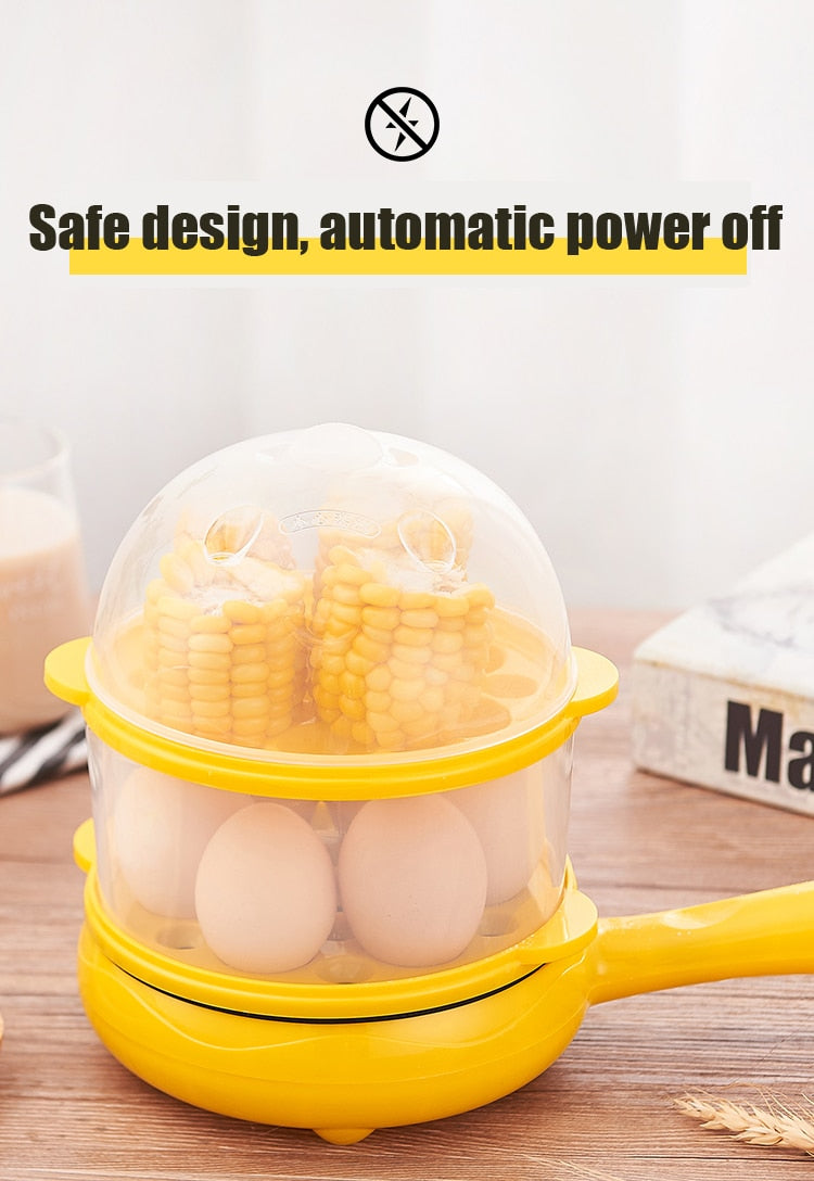 Multifunction Mini Electric Egg Omelette Cooker