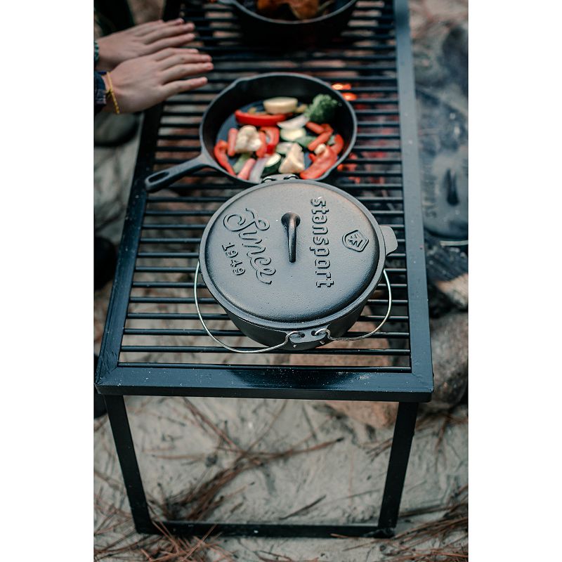 Stansport Preseasoned Cast Iron Cookware Set (5-Piece)