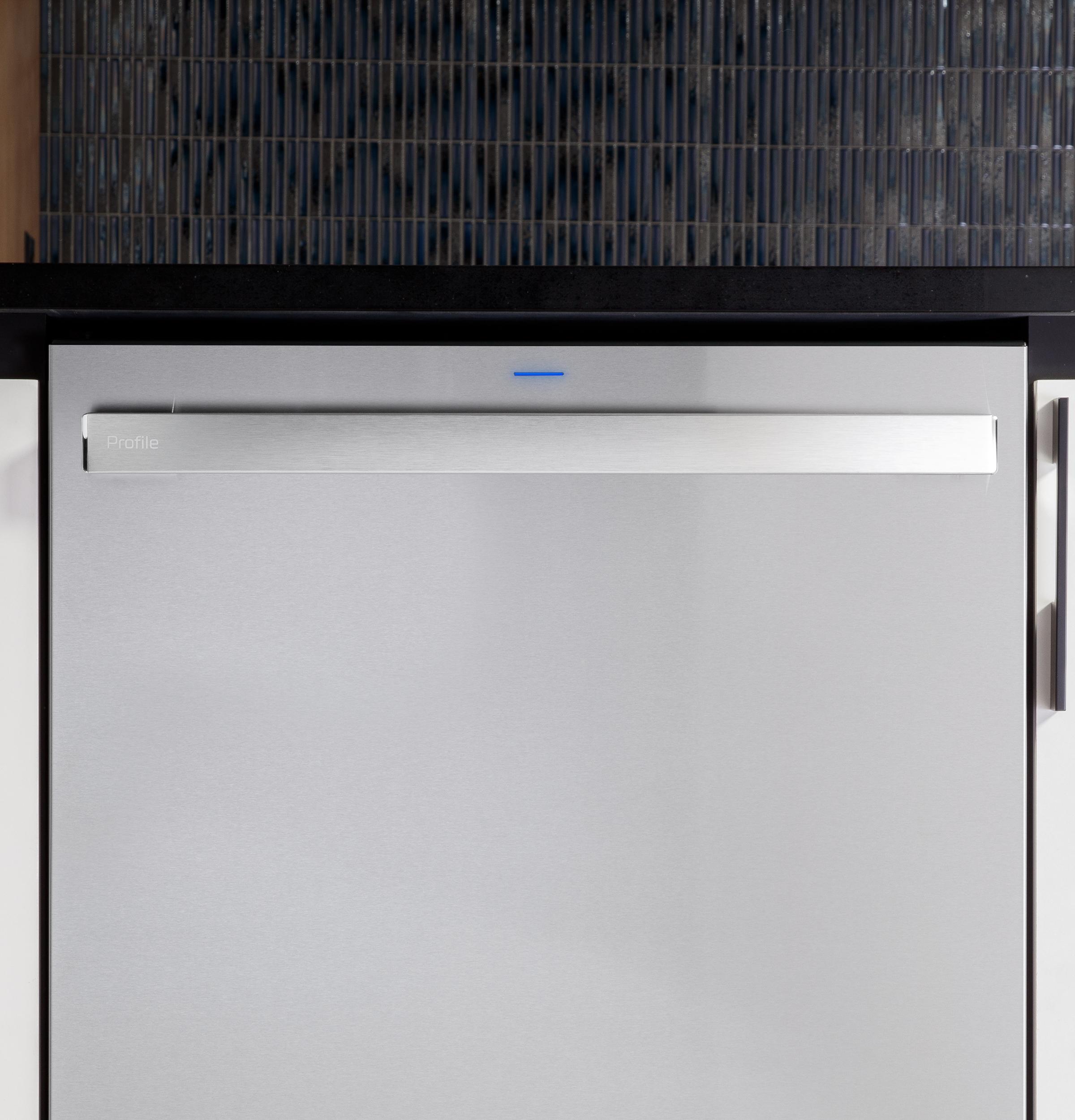 Ge Appliances PDT715SYVFS Ge Profile™ Fingerprint Resistant Top Control With Stainless Steel Interior Dishwasher With Microban™ Antimicrobial Protection With Sanitize Cycle