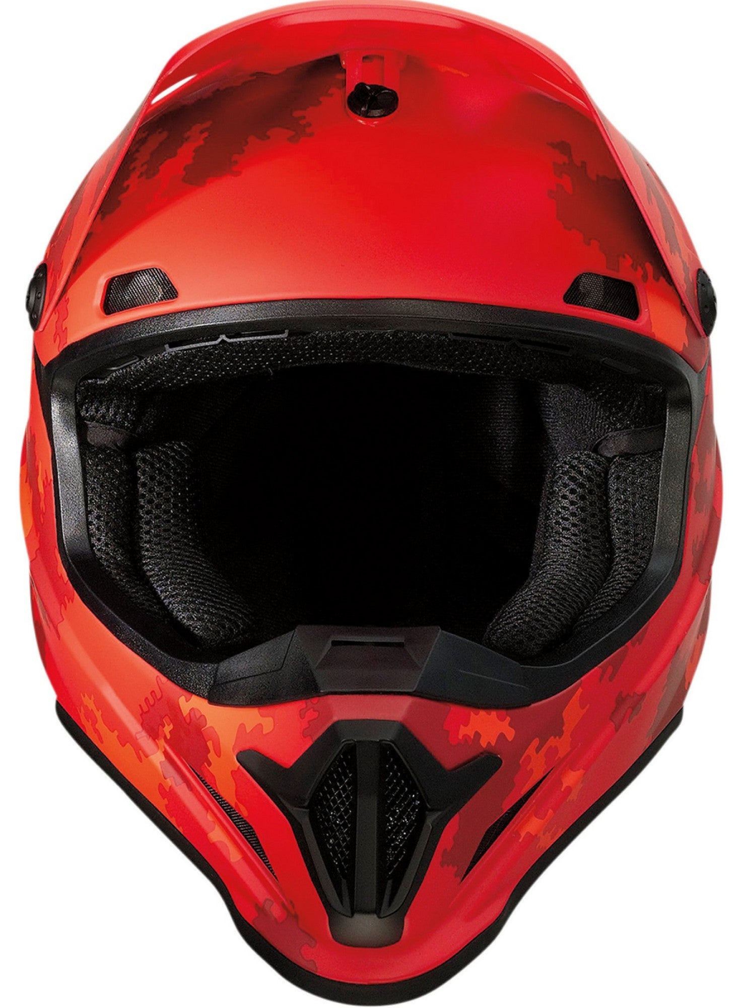 Z1R Rise Camo 2 Digi MX Offroad Helmet Red XXL