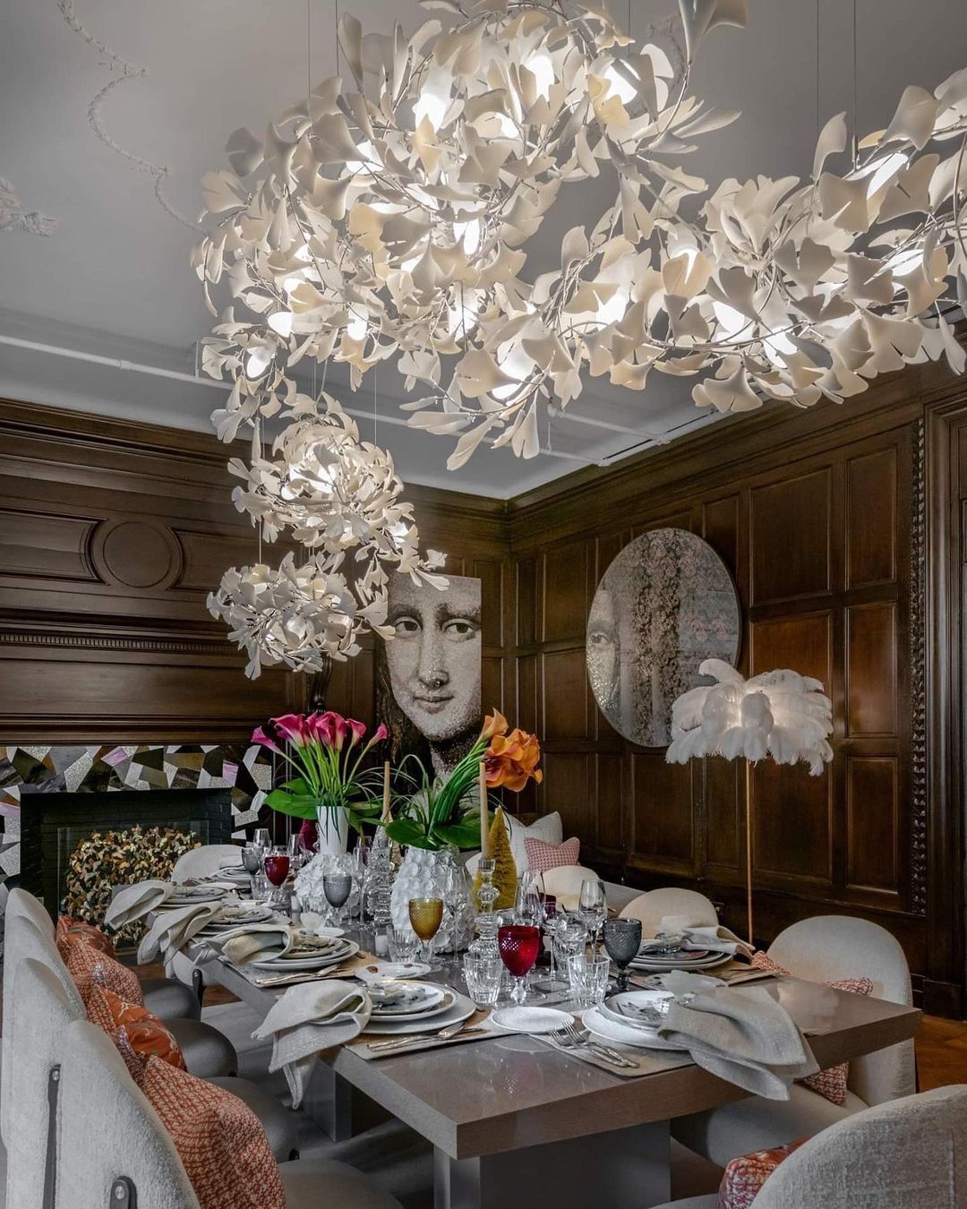 Gingko Leaves Chandelier