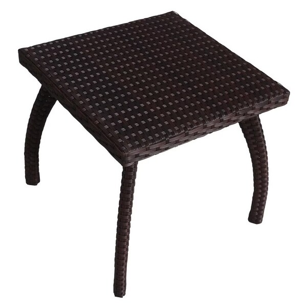 Modern Outdoor side table，for poolside，patio rocking chair