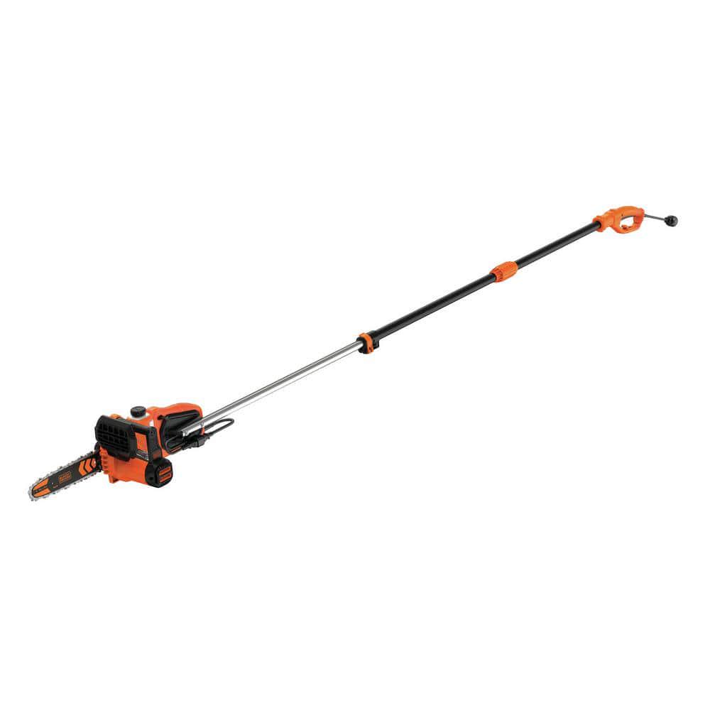 BLACKDECKER 10 in 8 AMP Corded Electric Chainsaw with Pole Attachment