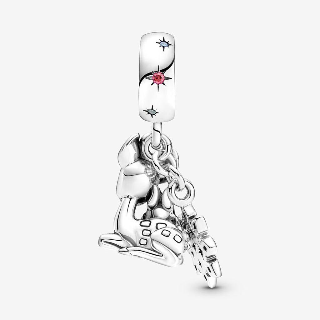 PANDORA  Disney Bambi & Thumper Dangle Charm