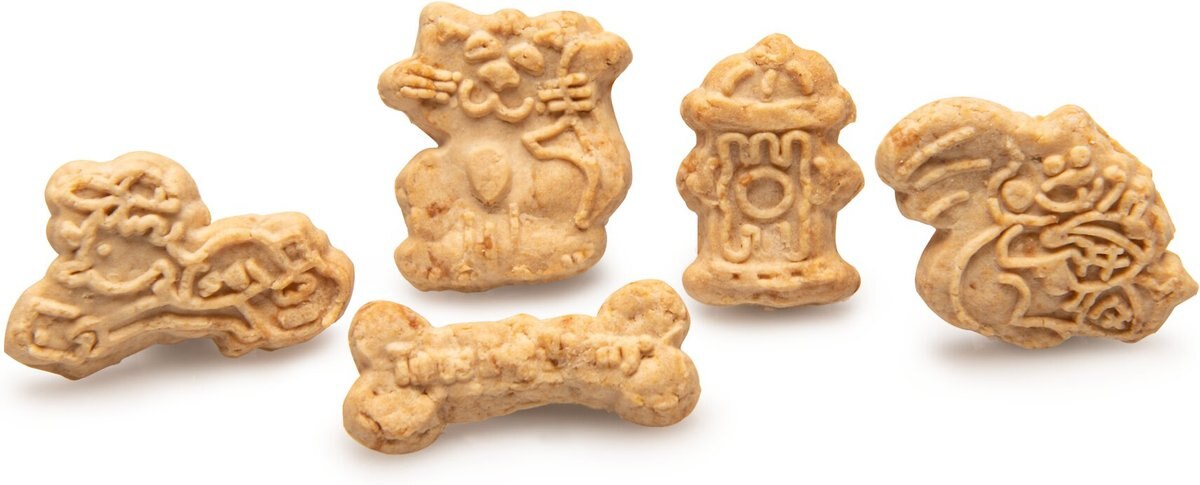 Three Dog Bakery Animal Crackers with Peanut Butter Dog Treats